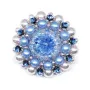 Брошь Ducharme Space Infinity Blue Sky Rose Брошь Ducharme Space Infinity Blue Sky Rose
